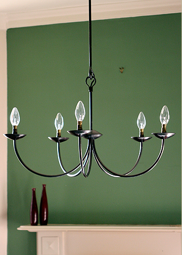 Quenby Five Branch Chandelier CE5